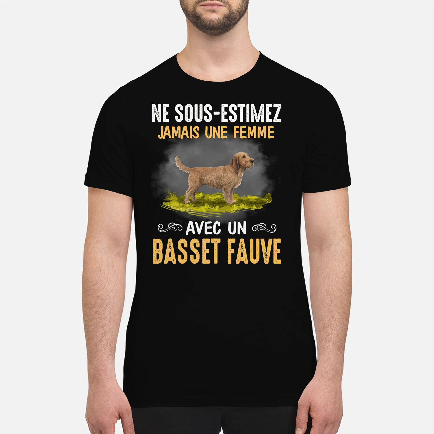 Ne Sous-Estimez Jamais Une Femme Basset Fauve