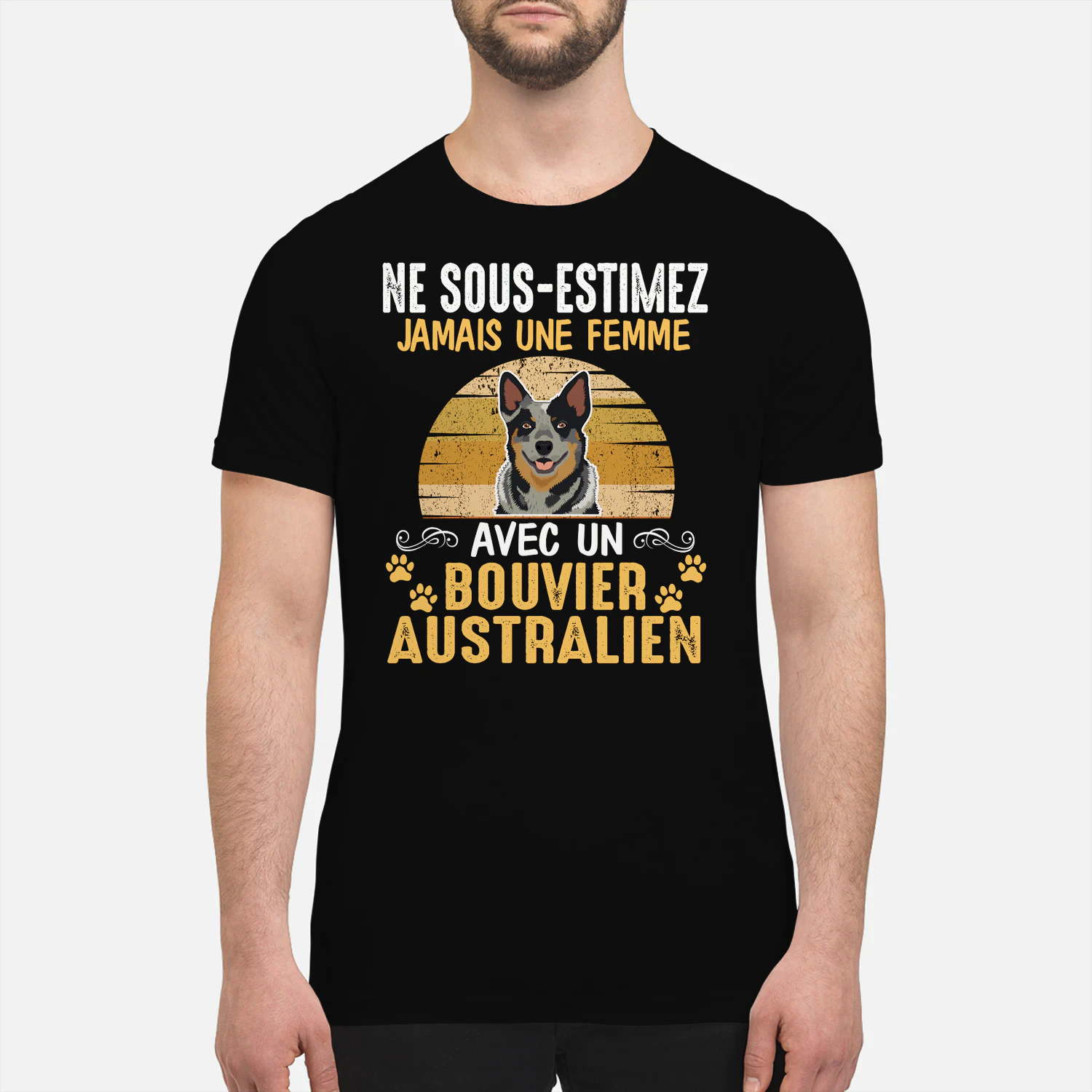 Ne Sous-Estimez Jamais Une Femme Bouvier Australien