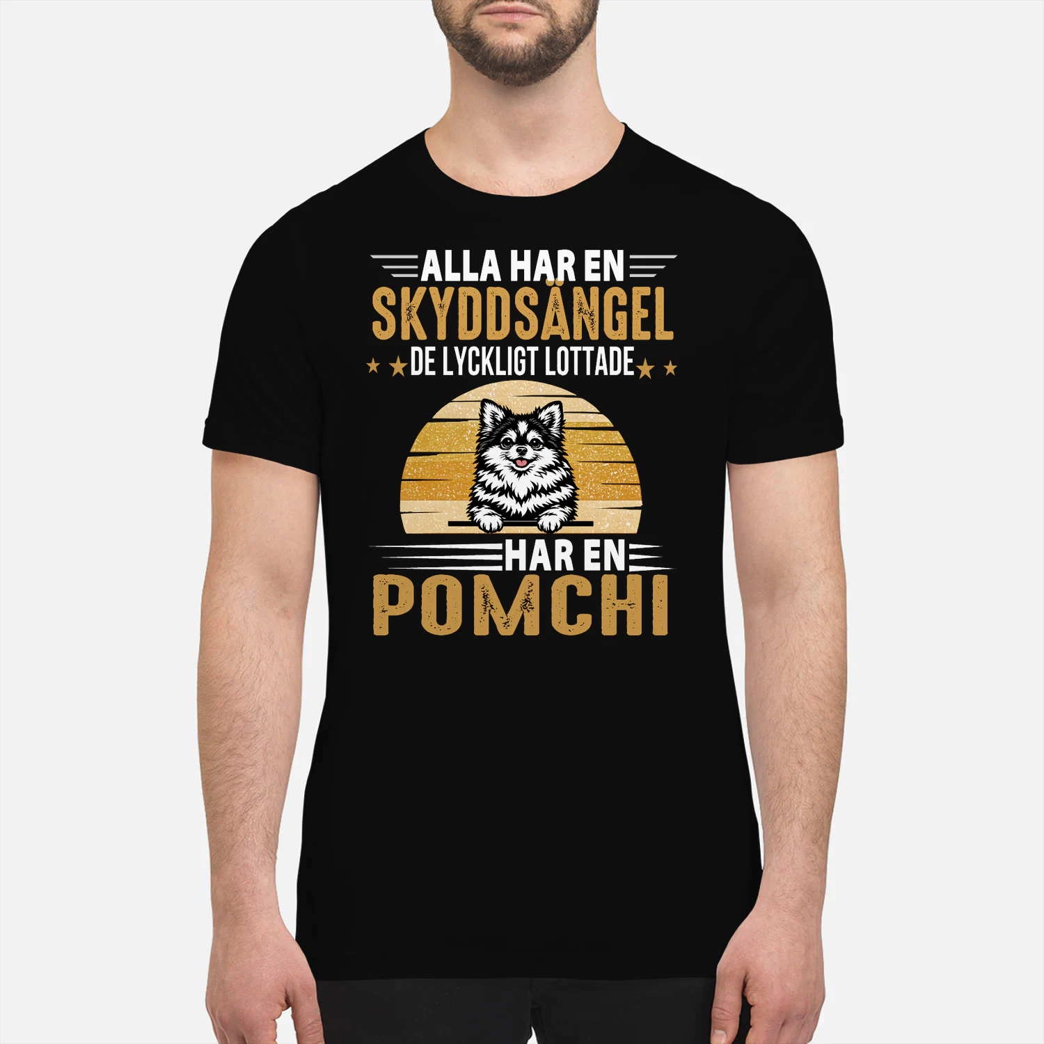 Alla Har En Skyddsangel De Lyckligt Lottade Har En Pomchi