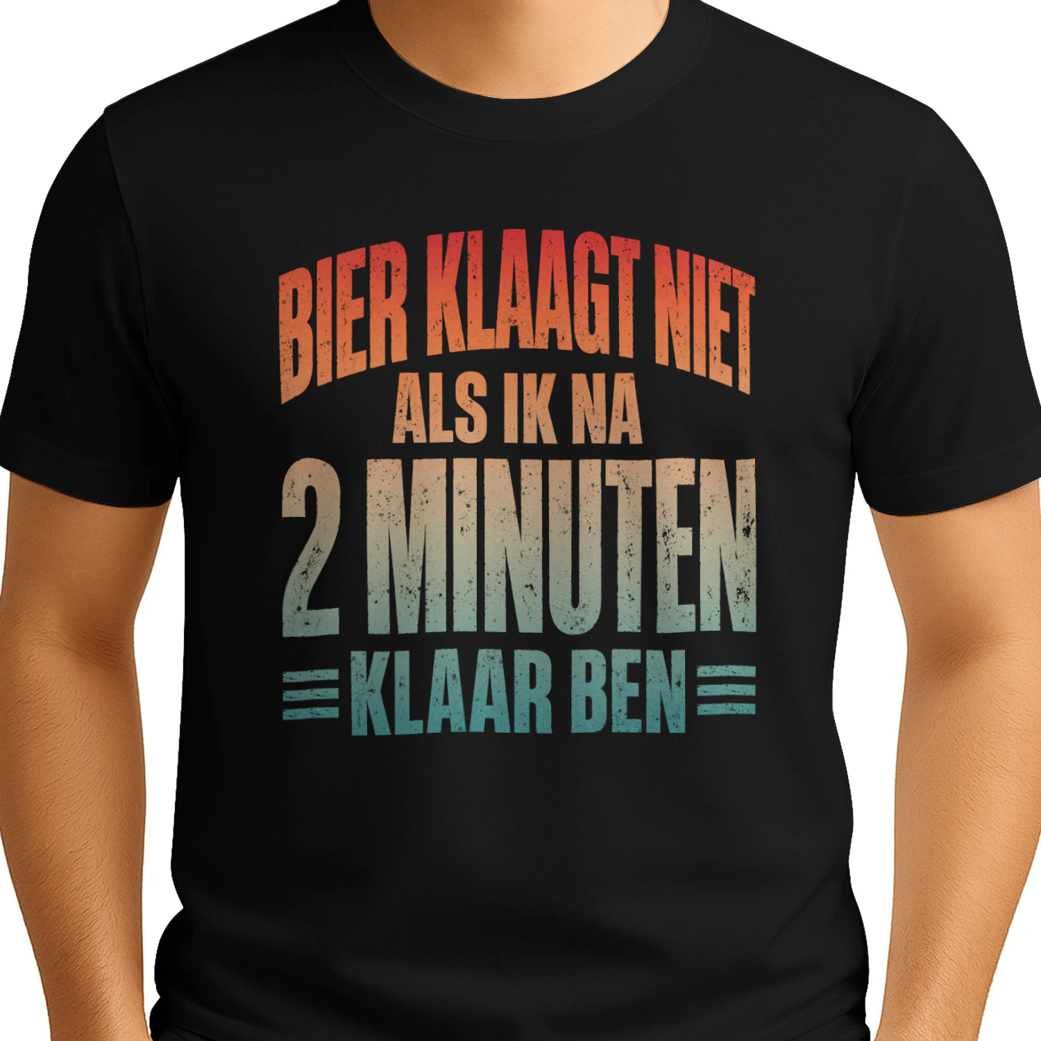 Bier Klaagt Niet Als Ik Na 2 Minuten Klaar Ben