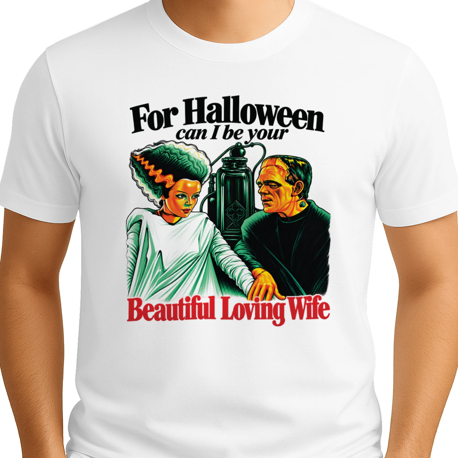 For Halloween Can I Be Your Beautiful Loving Wife Shirt
