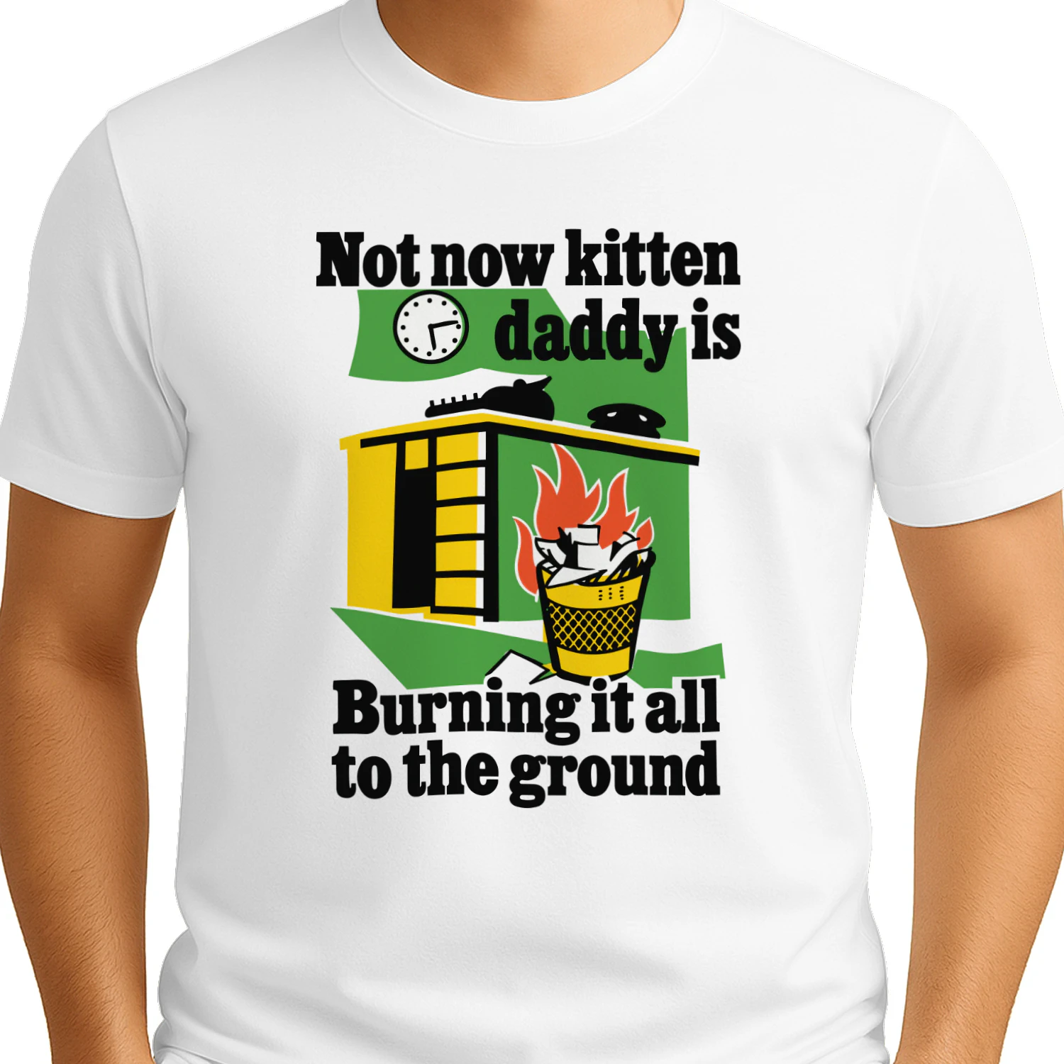 Not Now Kitten