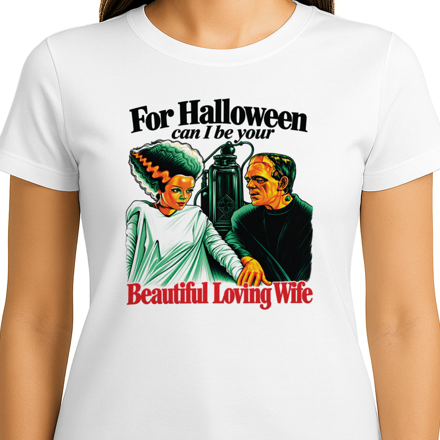 For Halloween Can I Be Your Beautiful Loving Wife Shirt