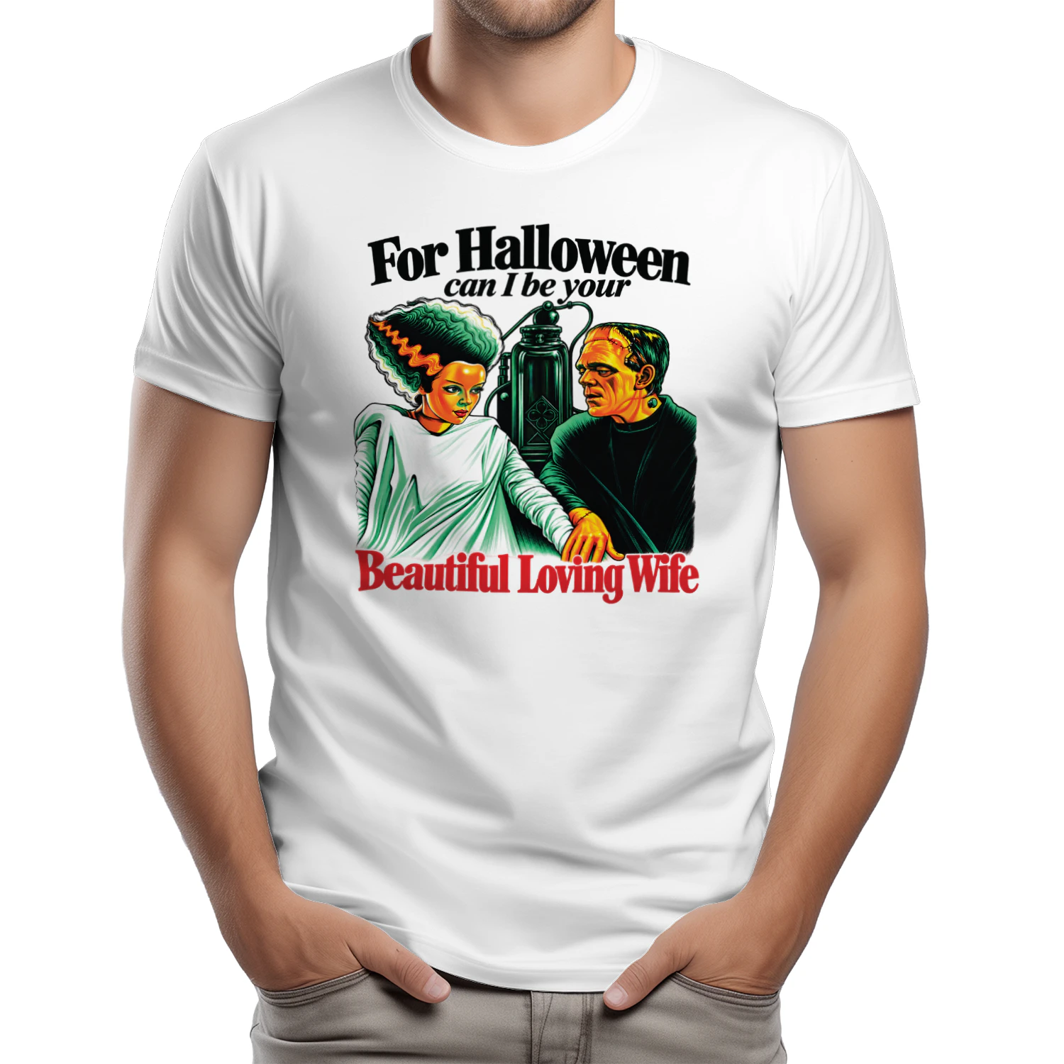 For Halloween Can I Be Your Beautiful Loving Wife Shirt