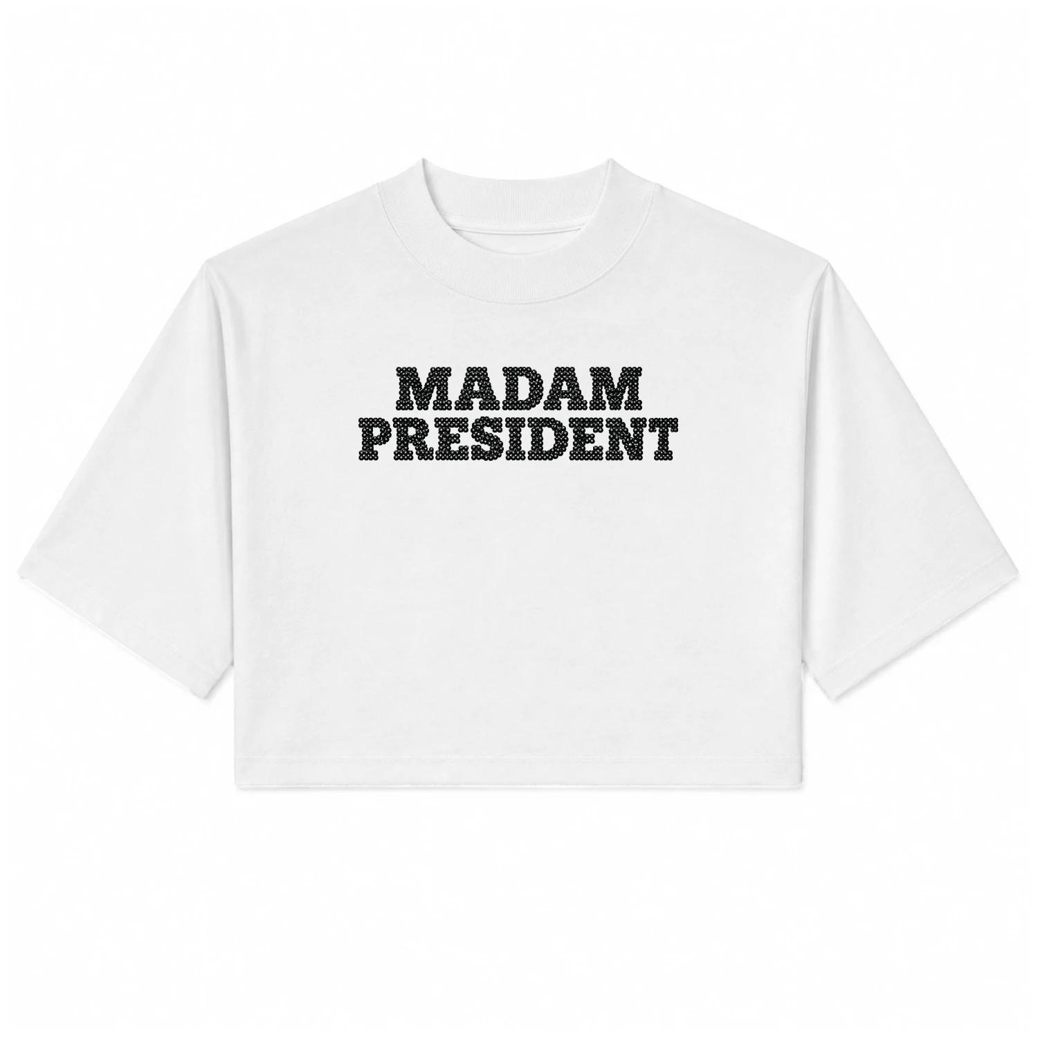 Madam President Print Baby Tee