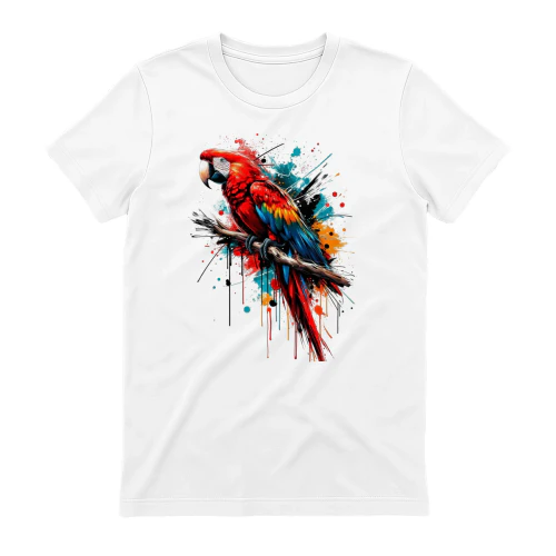 art-Colorful-Parrot