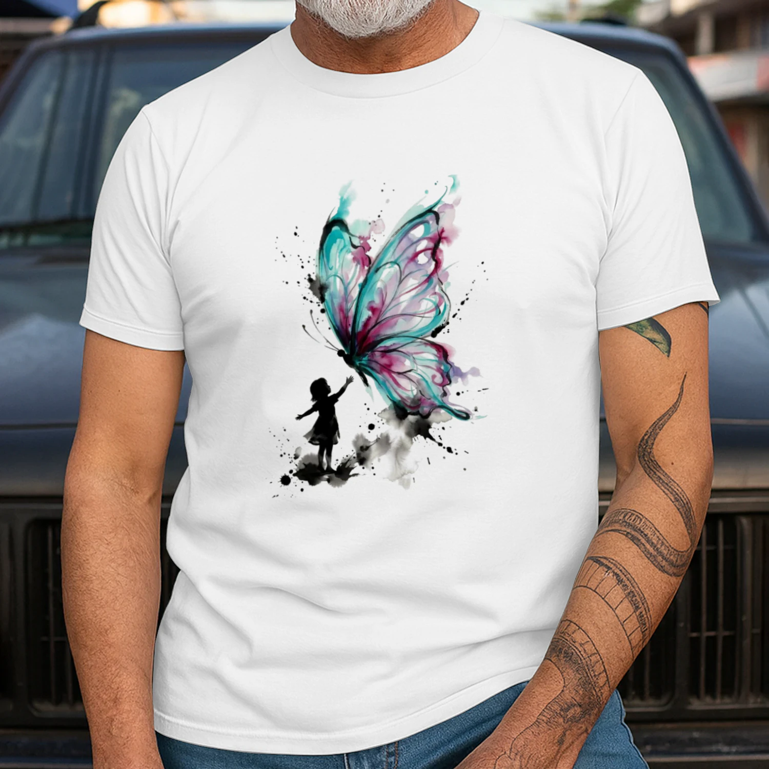 Chasing Dreams – Butterfly Girl T-shirt