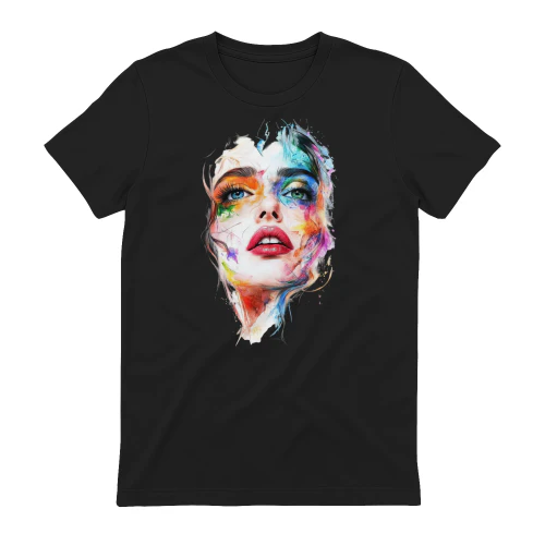 Colorful Abstract Woman Art 