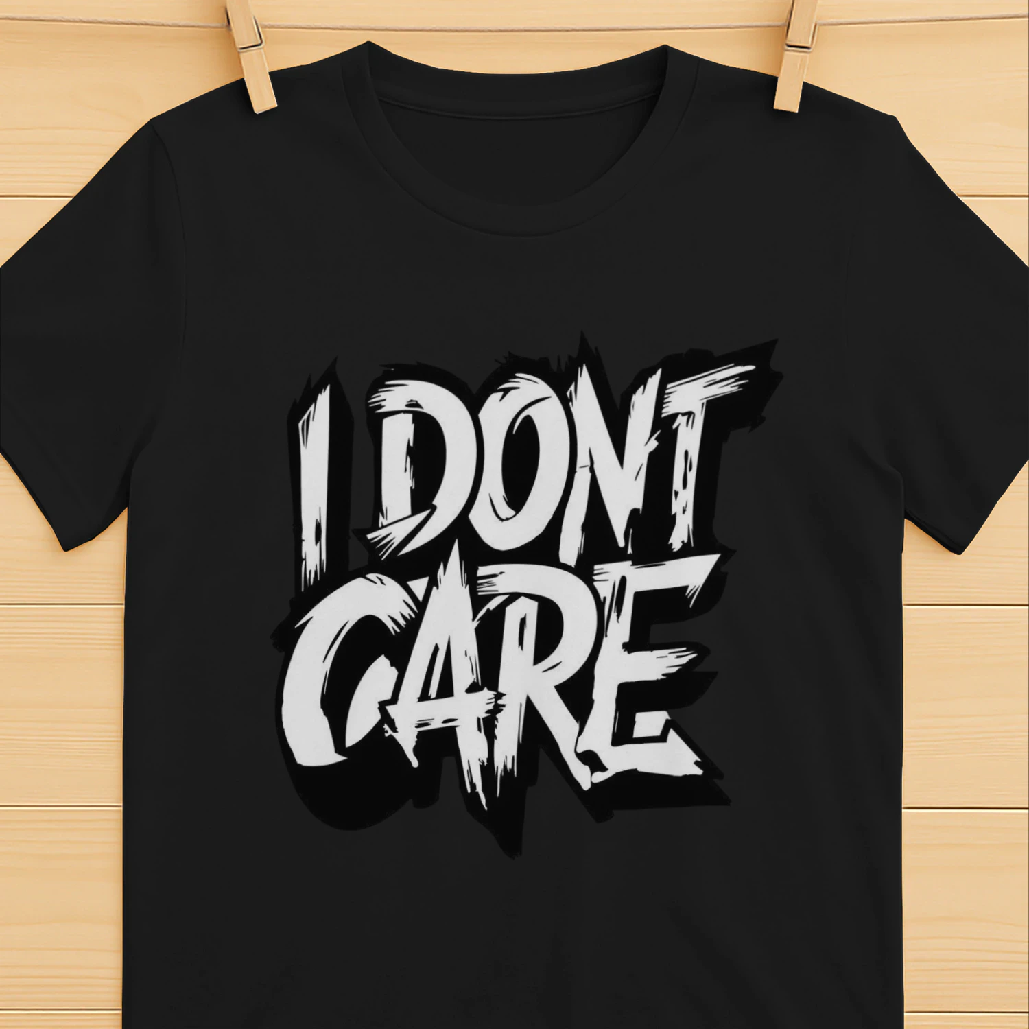 I Don’t Care – Bold Statement T-shirt