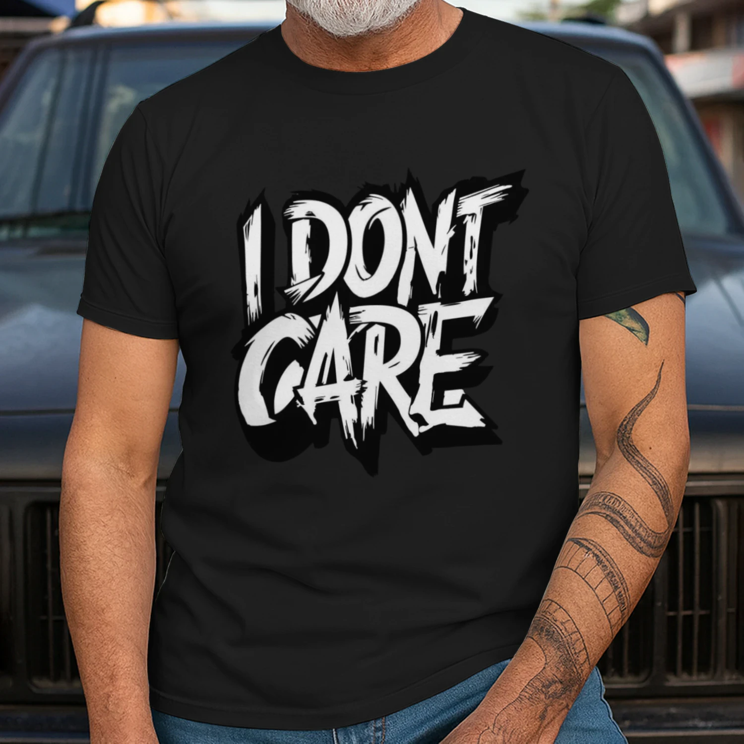 I Don’t Care – Bold Statement T-shirt