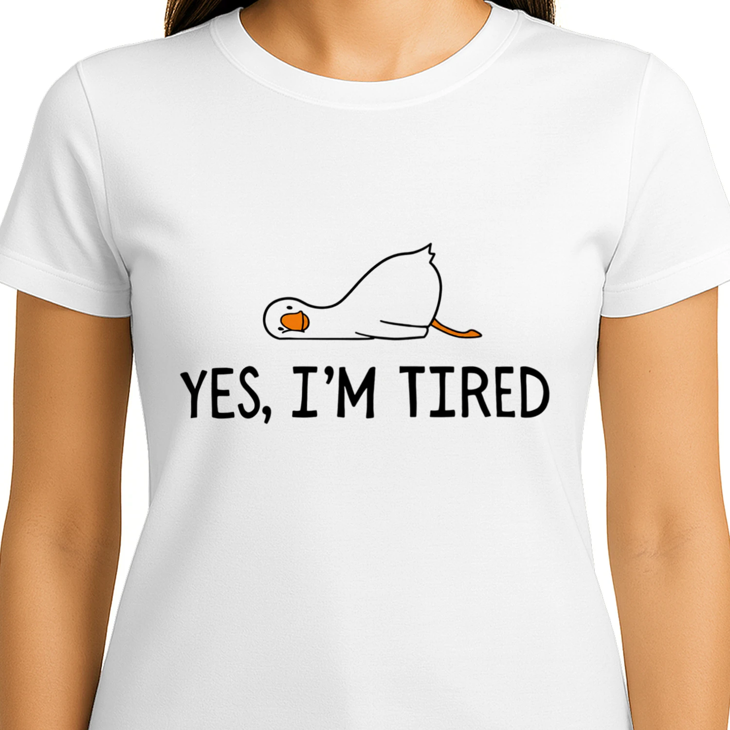 YES, I’M TIRED – Funny Minimalist T-Shirt