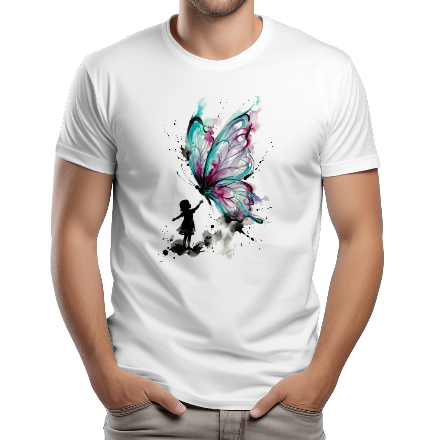 Chasing Dreams – Butterfly Girl T-shirt