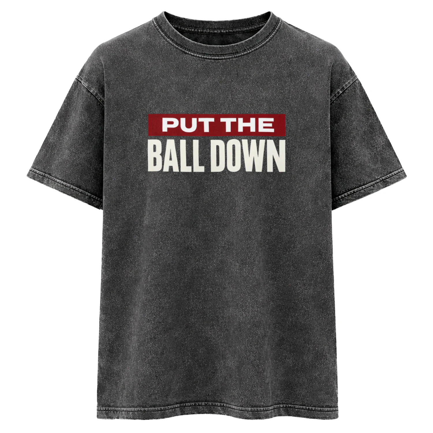 Johnson Put The Ball Down Acid Washed Shirt