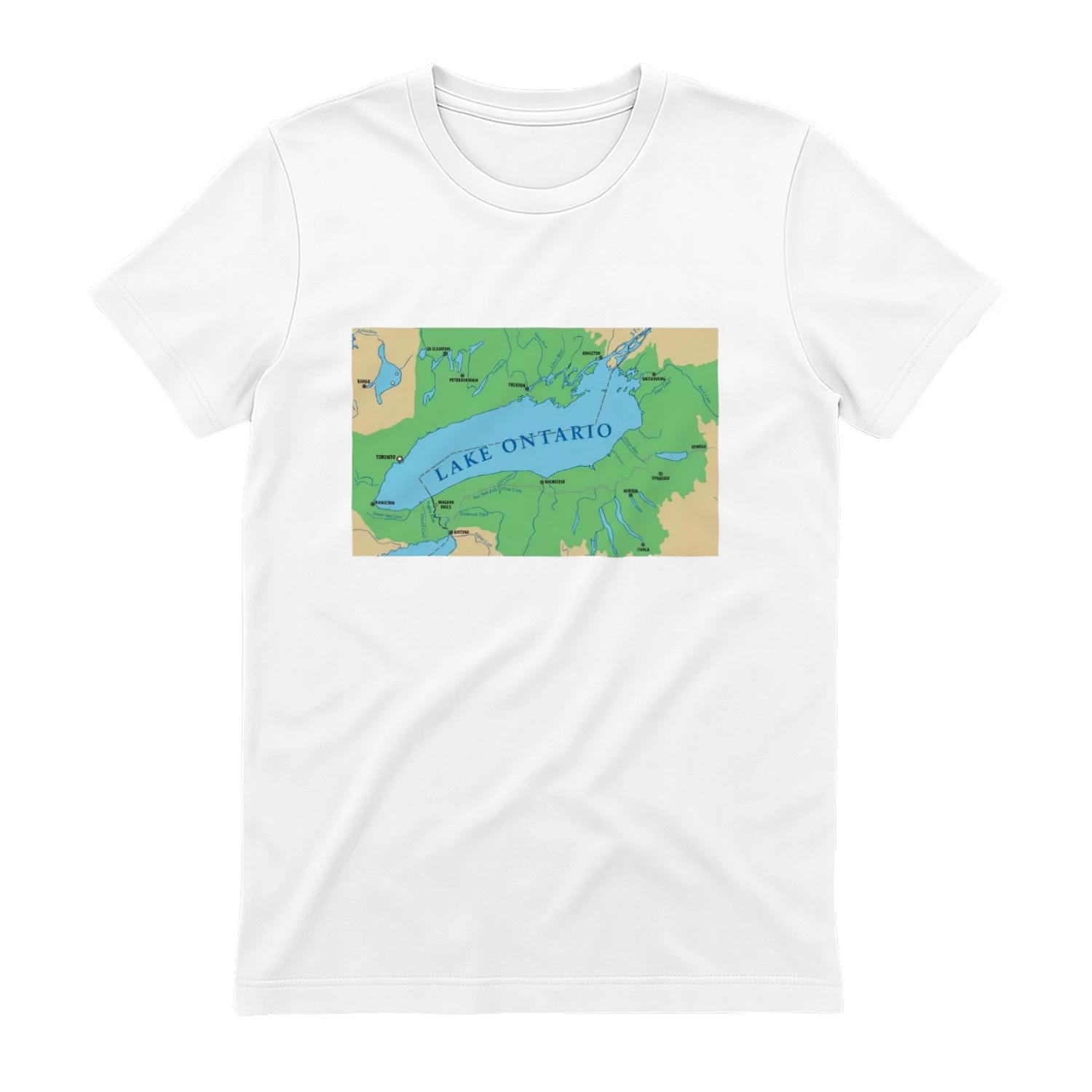 Trump Renames Lake Ontario To Lake America T-shirt  Lake America Trump Design