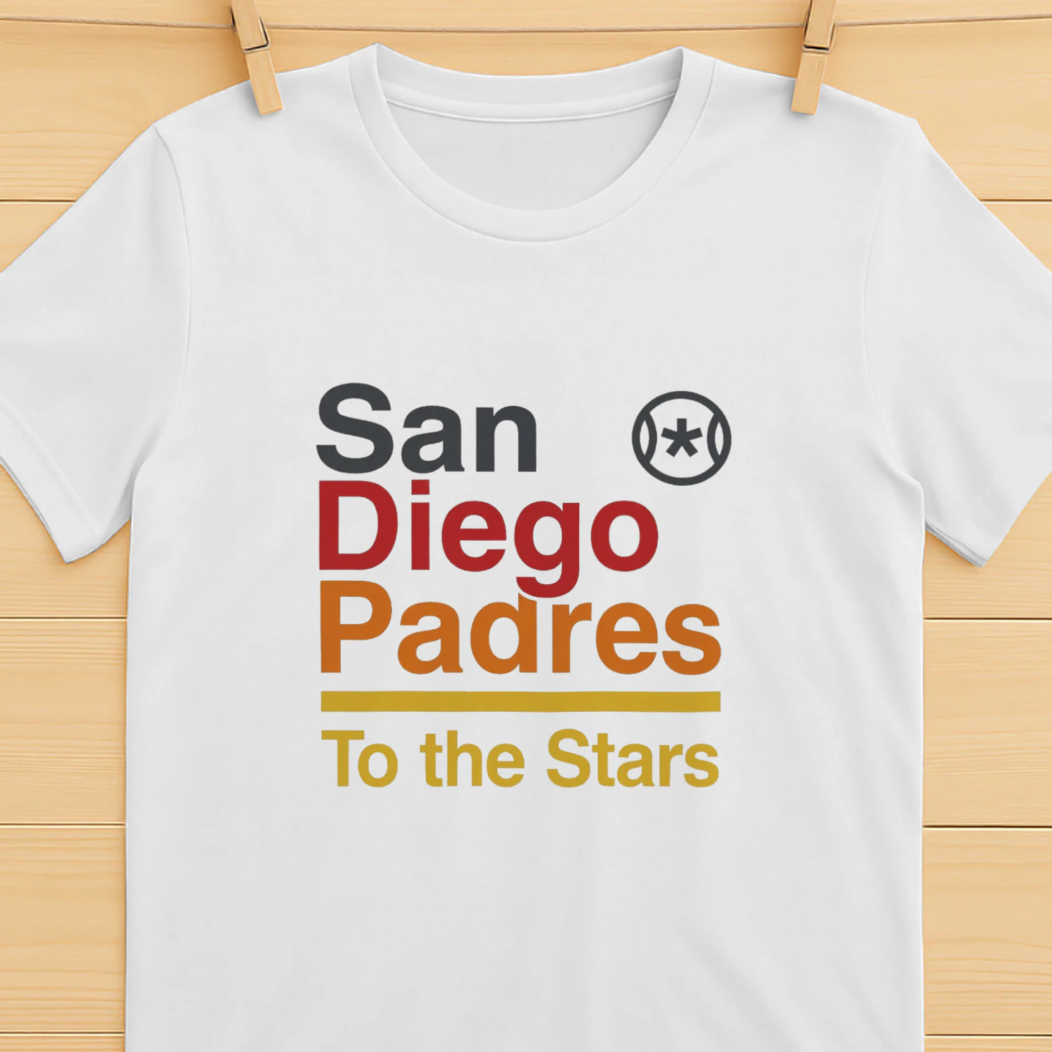 San Diego Padres To The Stars 2026 T-shirt