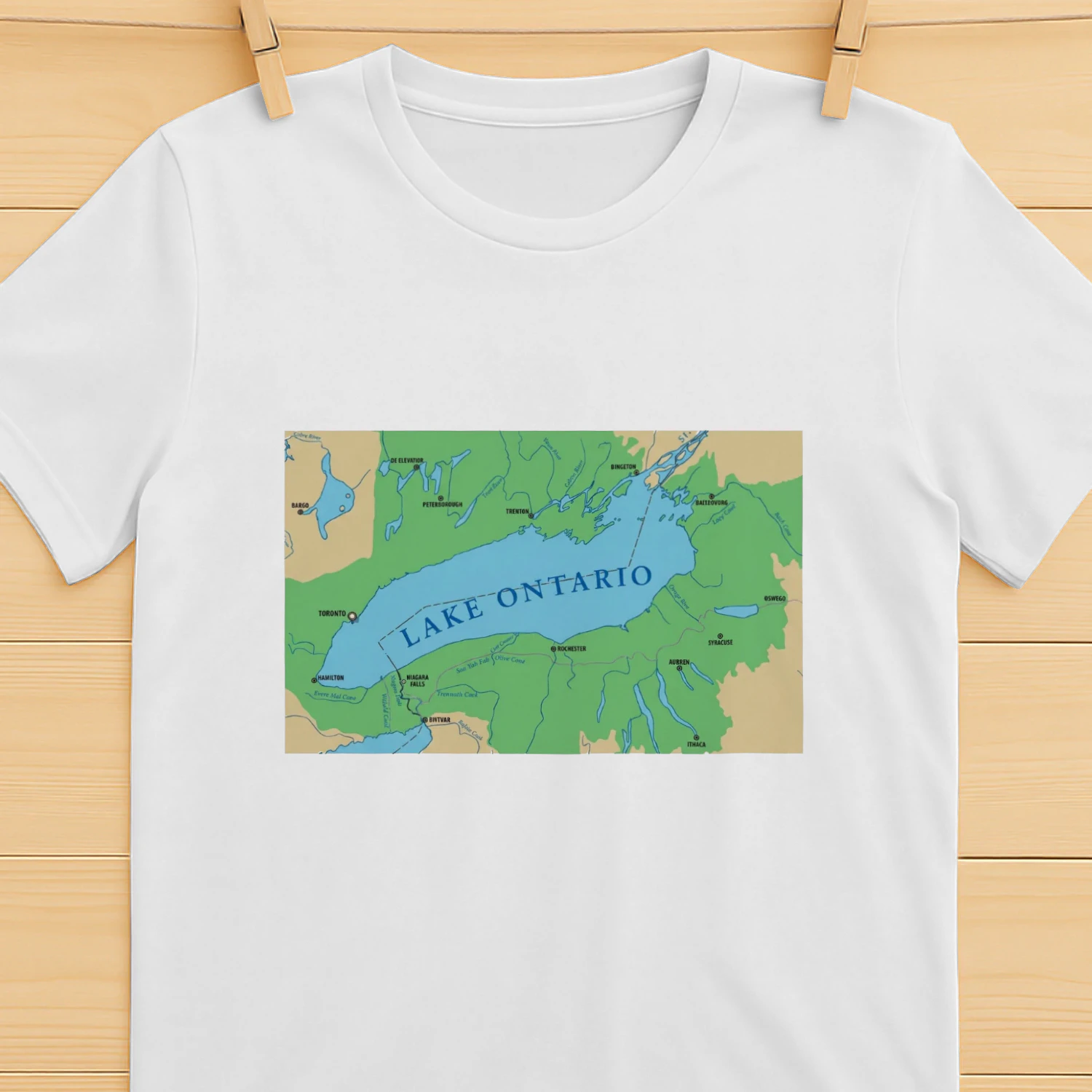 Trump Renames Lake Ontario To Lake America T-shirt  Lake America Trump Design