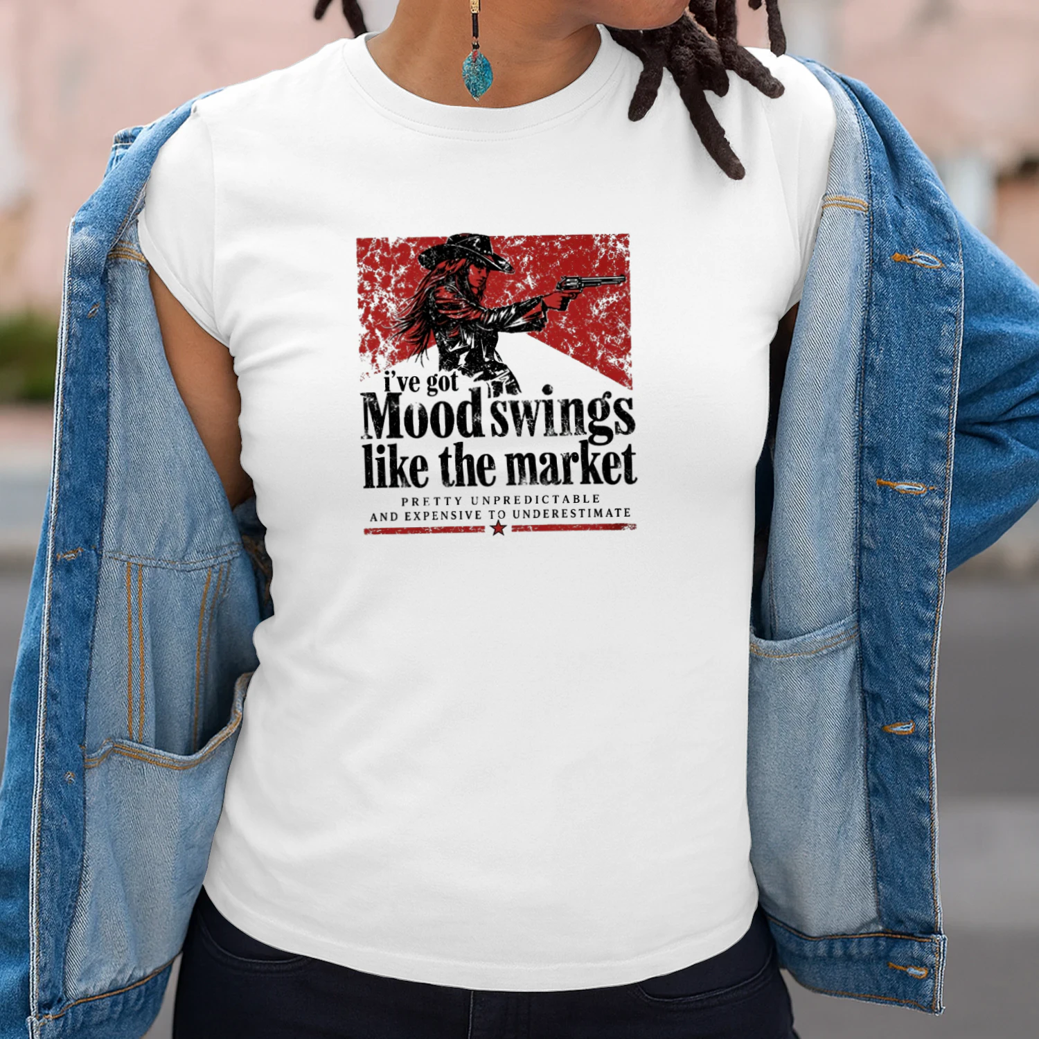 Ive Got Mood Swings Like The Market T-shirt