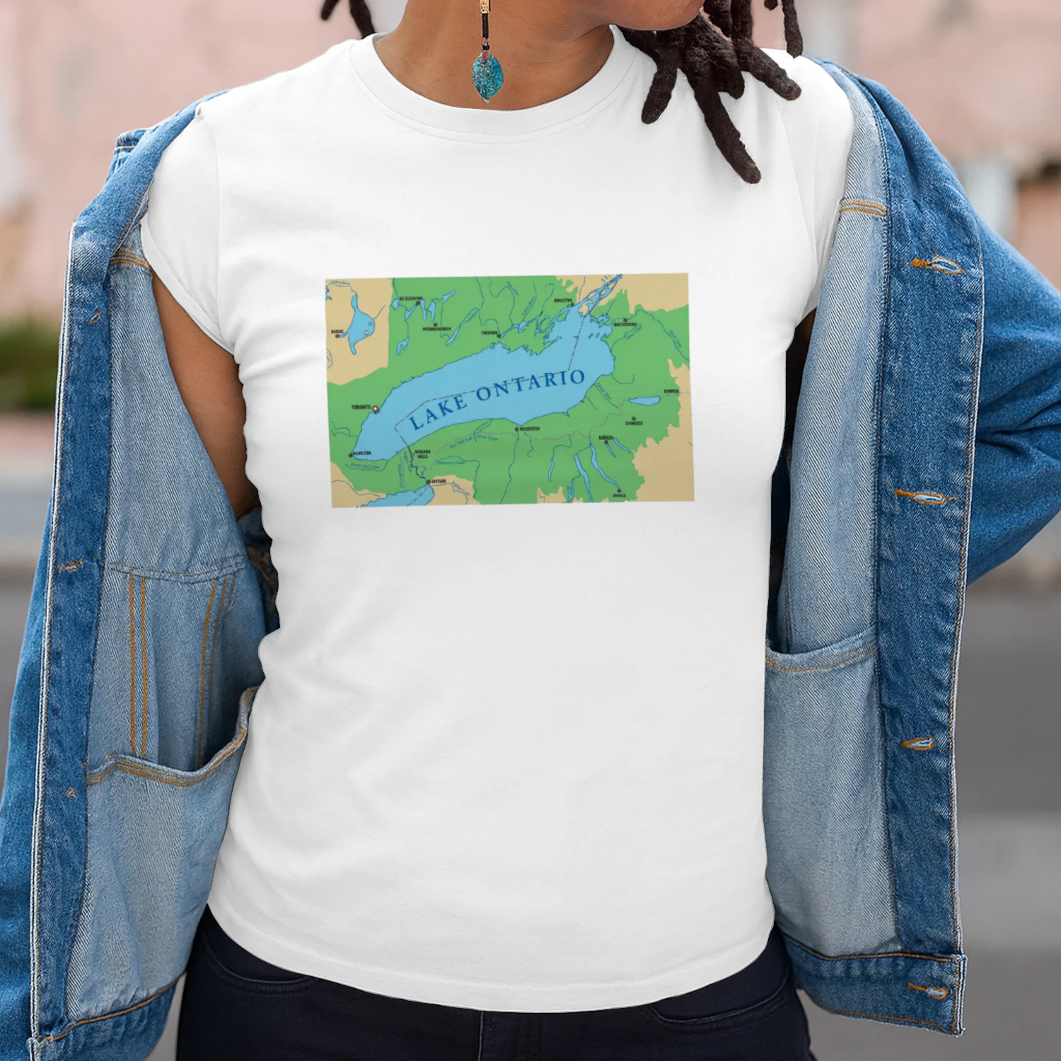 Trump Renames Lake Ontario To Lake America T-shirt  Lake America Trump Design