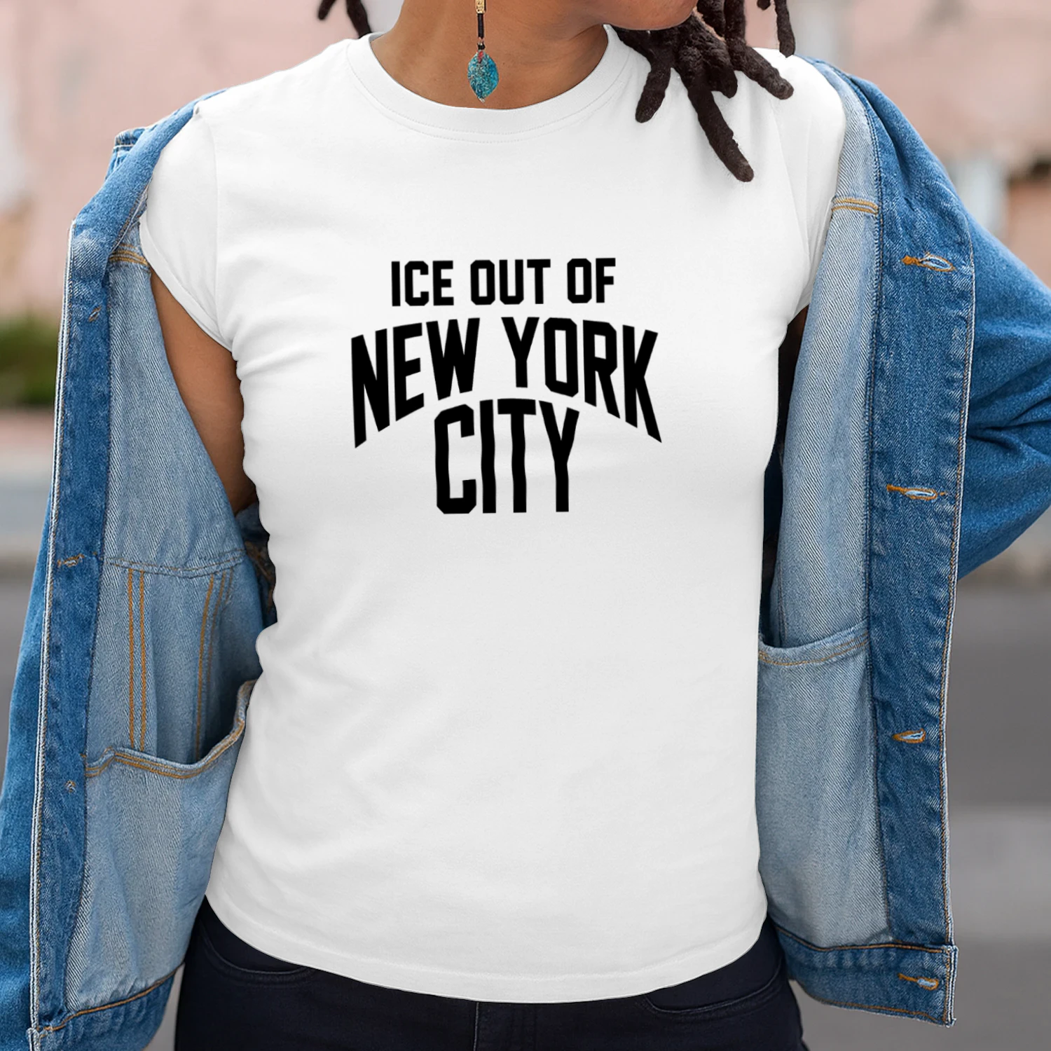 Rachel Zegler ICE Out Of New York City T-shirt  Rachel Zegler Fan Design