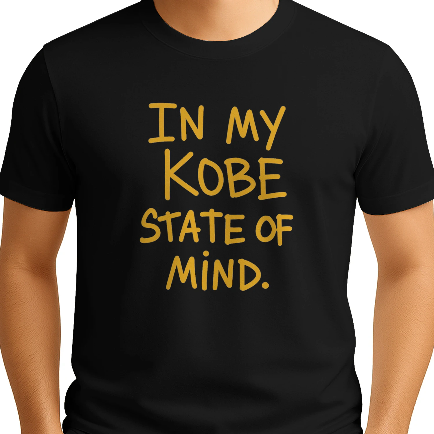 Original In My Kobe State of Mind Los Angeles Lakers T-shirt  Kobe Bryant Basketball Design