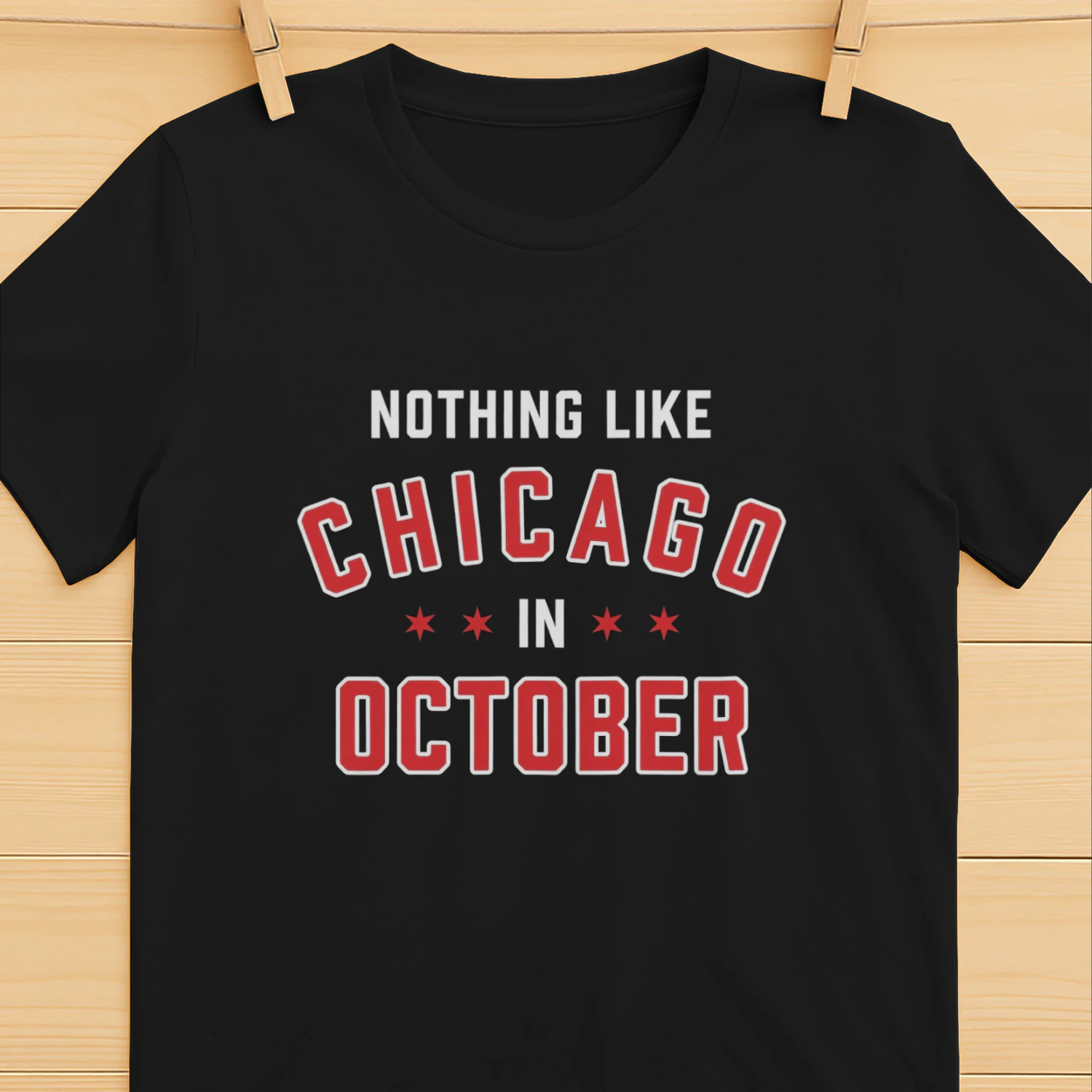 Nothing Like Chicago Baseball In October T-shirt
