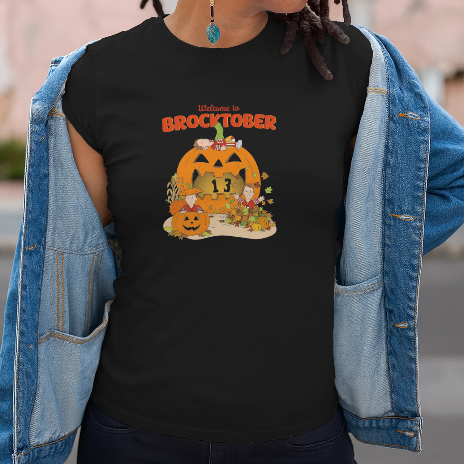 Welcome To Brocktober Brock Purdy 13 Halloween T-shirt