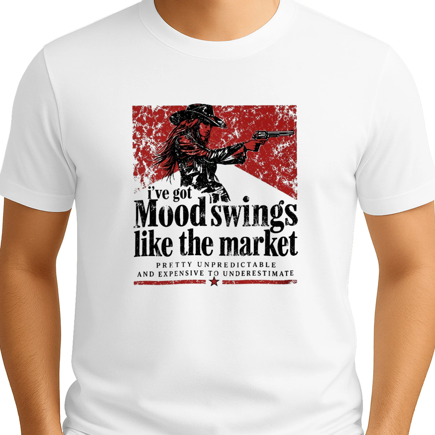 Ive Got Mood Swings Like The Market T-shirt