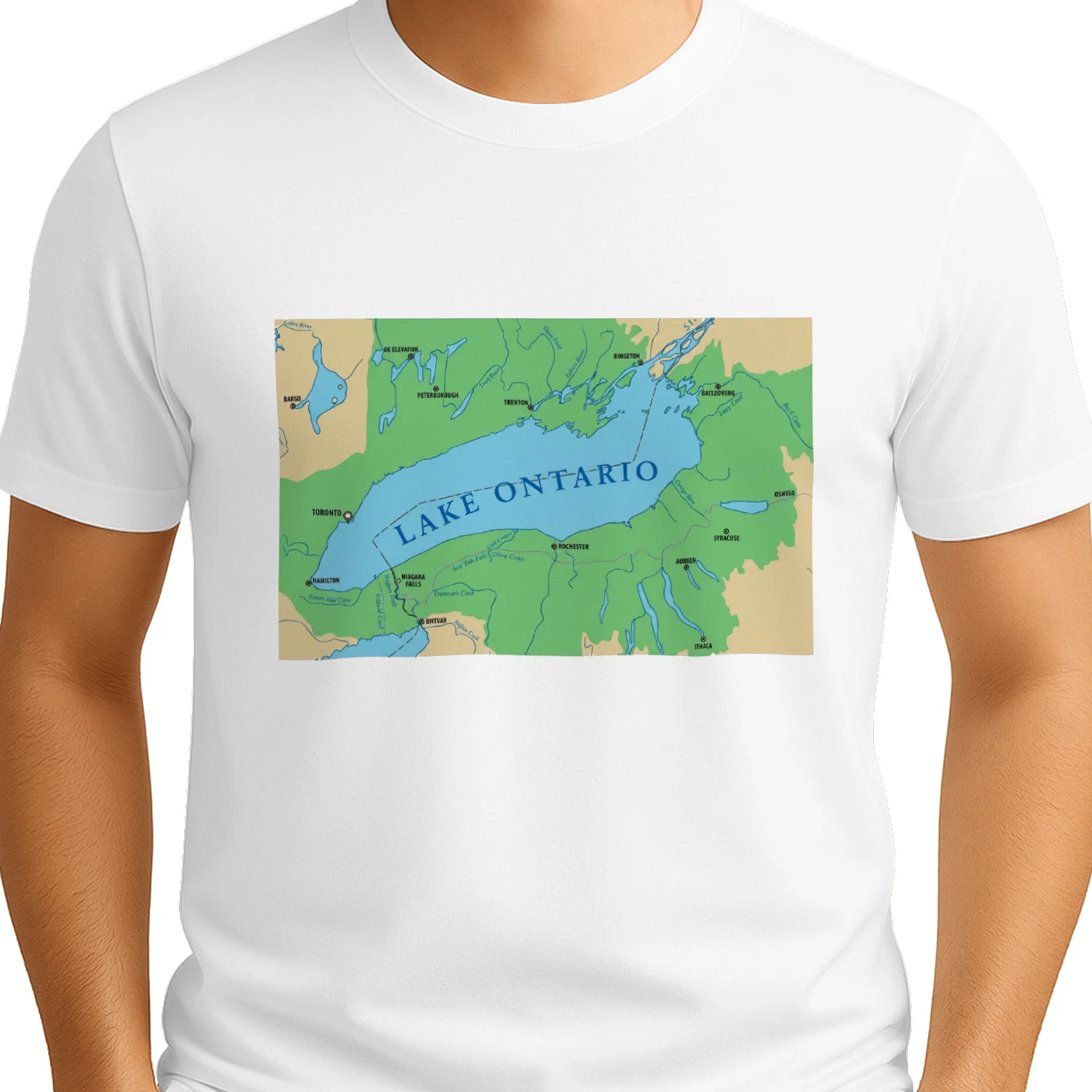 Trump Renames Lake Ontario To Lake America T-shirt  Lake America Trump Design