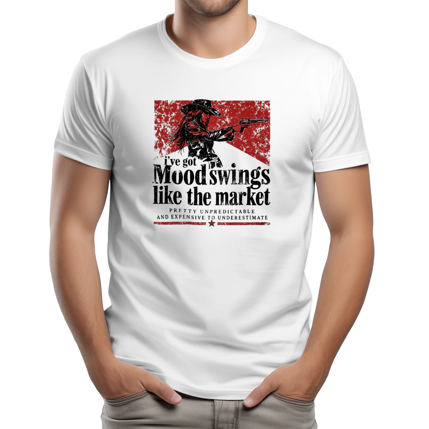 Ive Got Mood Swings Like The Market T-shirt