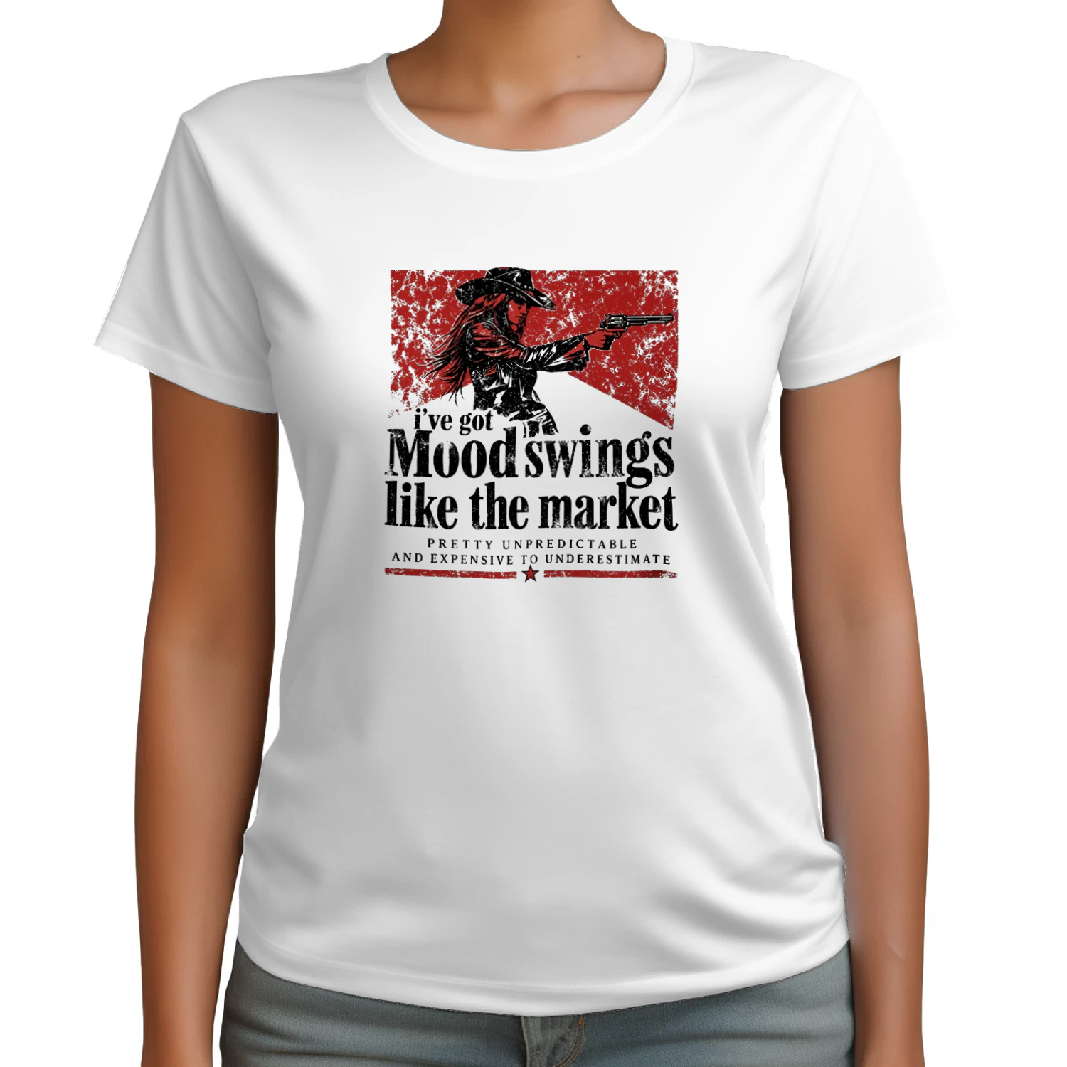 Ive Got Mood Swings Like The Market T-shirt