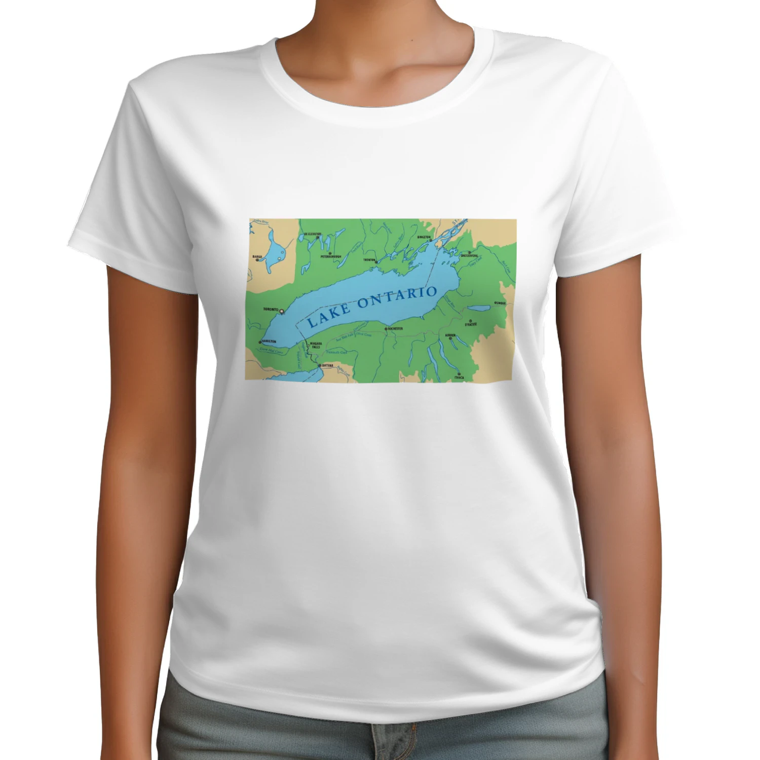 Trump Renames Lake Ontario To Lake America T-shirt  Lake America Trump Design