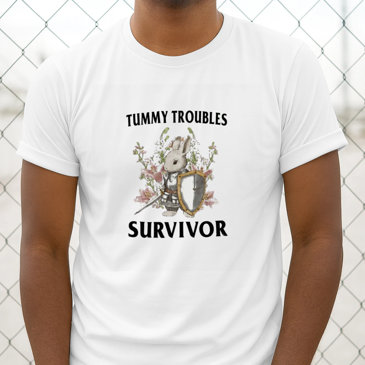 Kate Beckinsale Tummy Troubles Survivor Shirt
