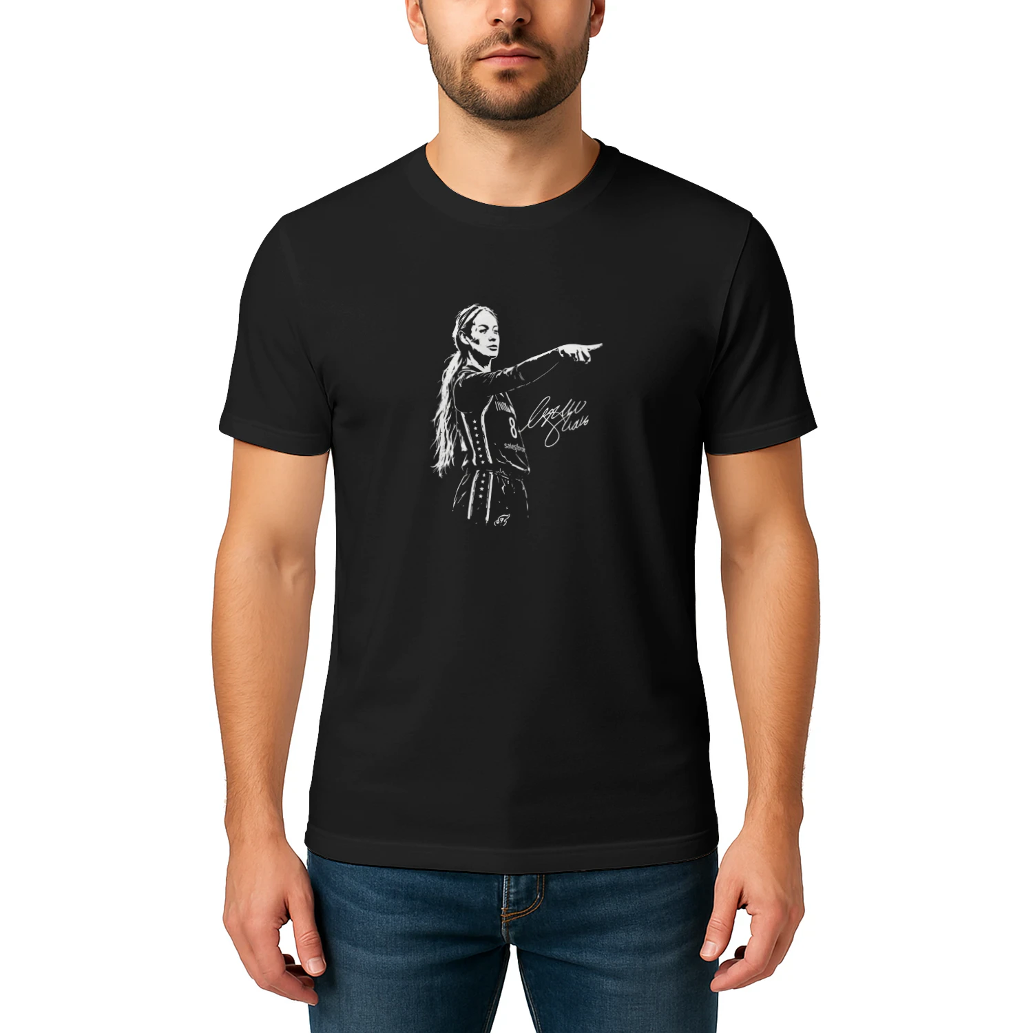 Connor McCaffery Sophie Cunningham Pointing Shirt