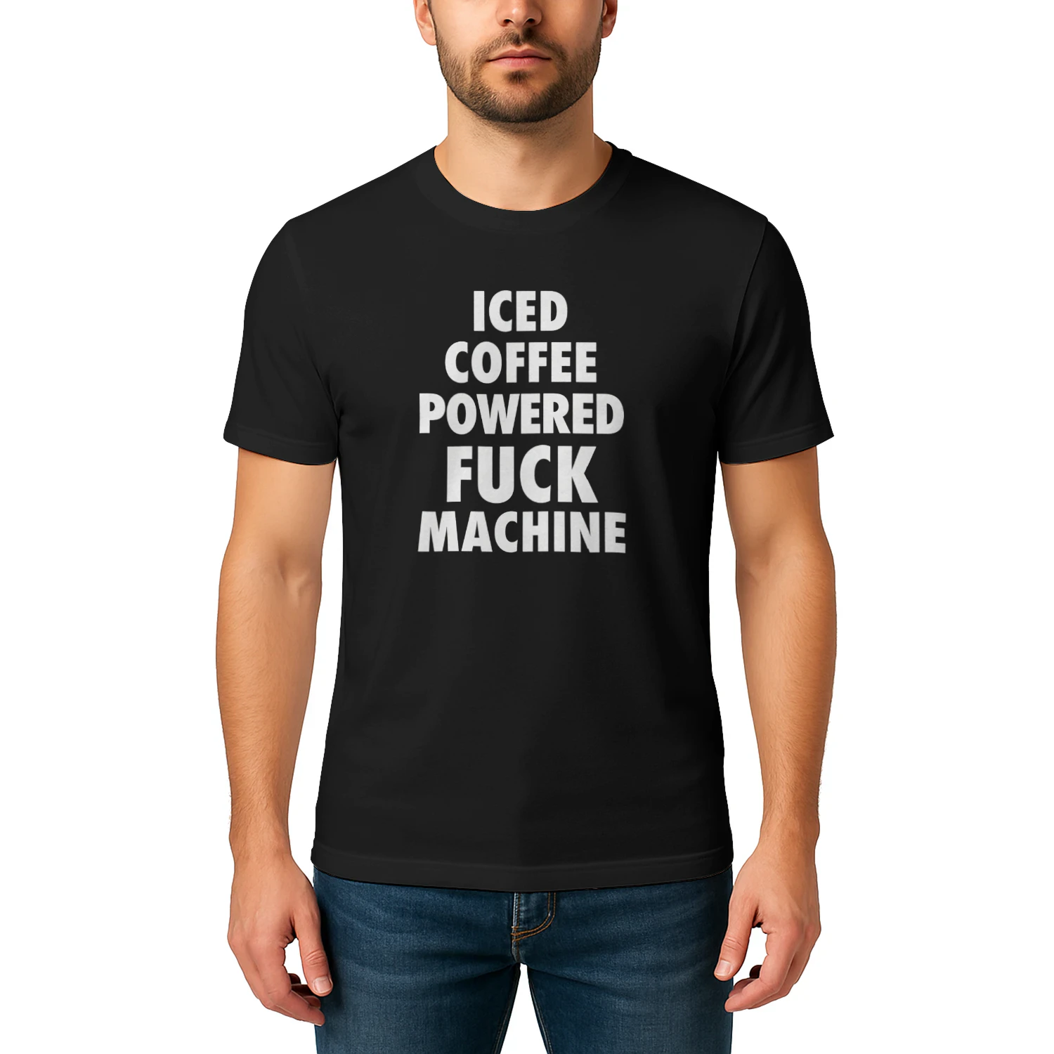 Iced Coffee Powered Fuck Machine Shirt