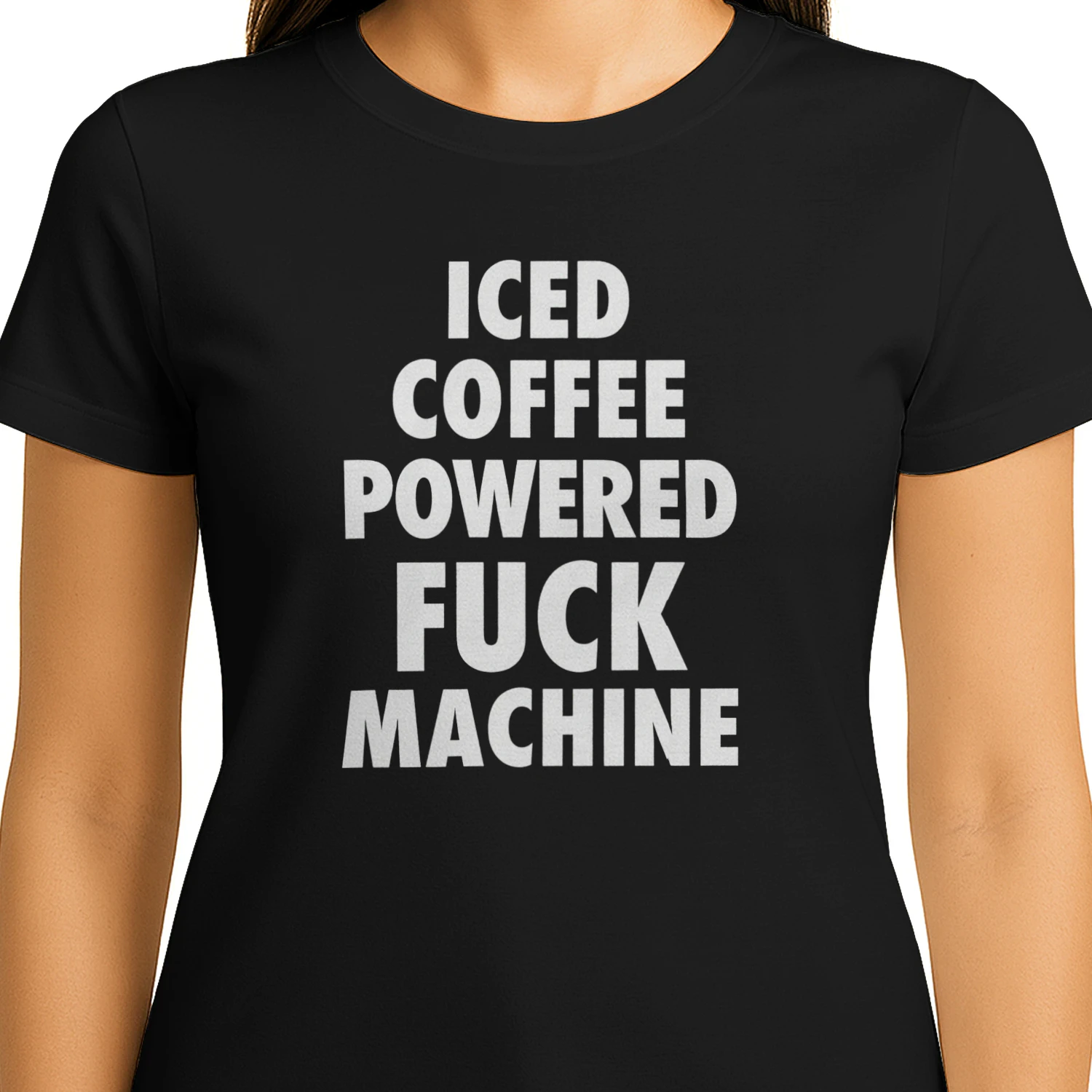 Iced Coffee Powered Fuck Machine Shirt