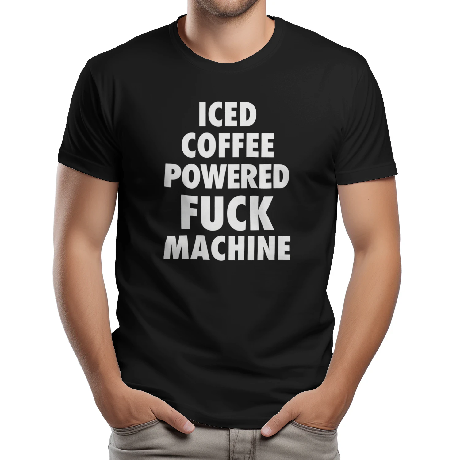 Iced Coffee Powered Fuck Machine Shirt