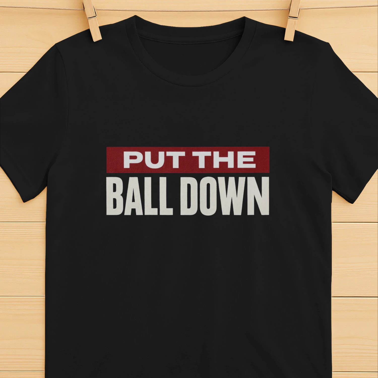 Johnson Put The Ball Down Shirt
