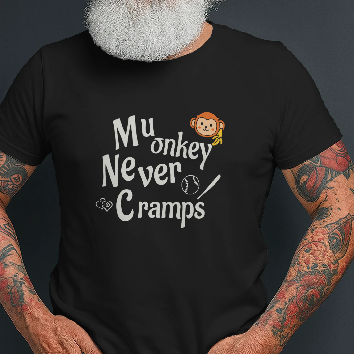 2026 Munenori Kawasaki Monkey Never Cramps T-shirt