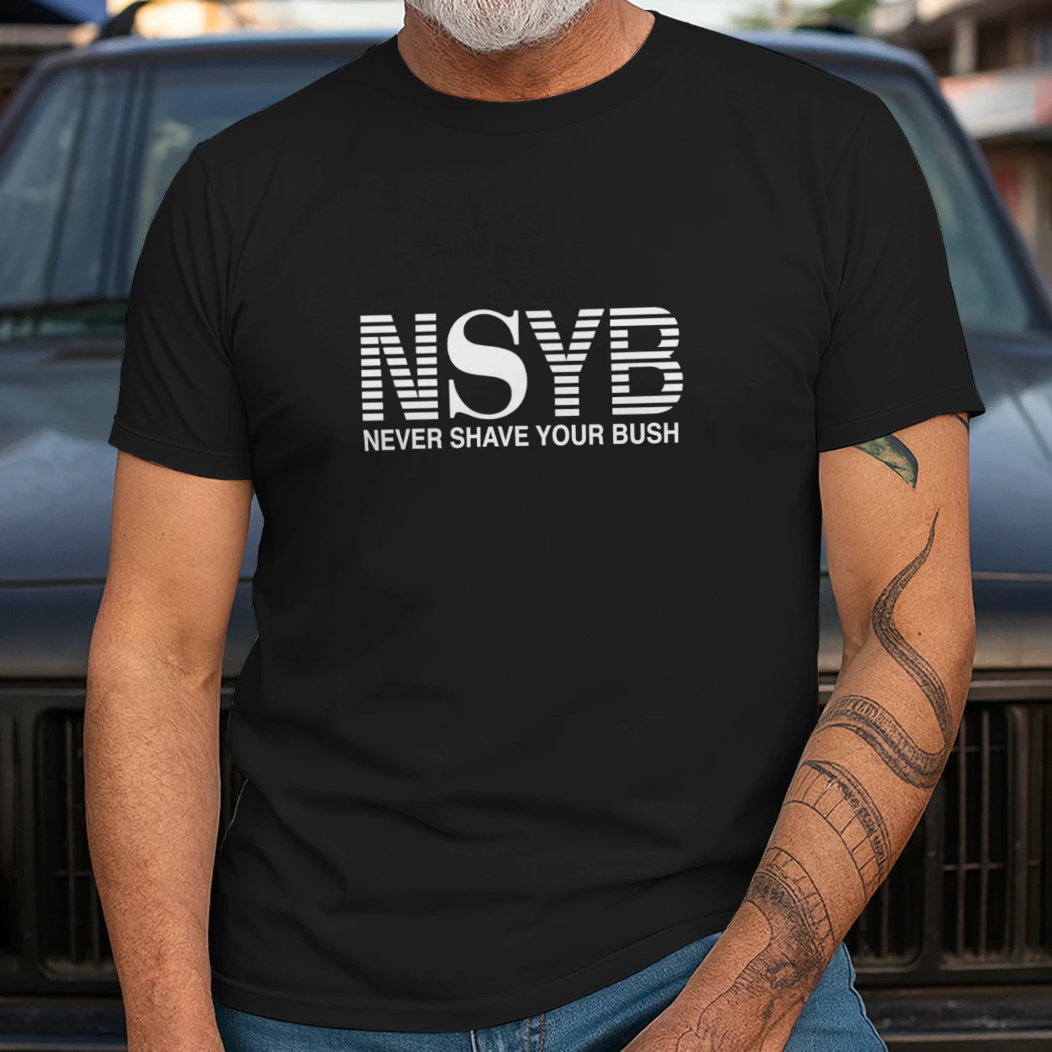 Never Shave Your Bush Shirt