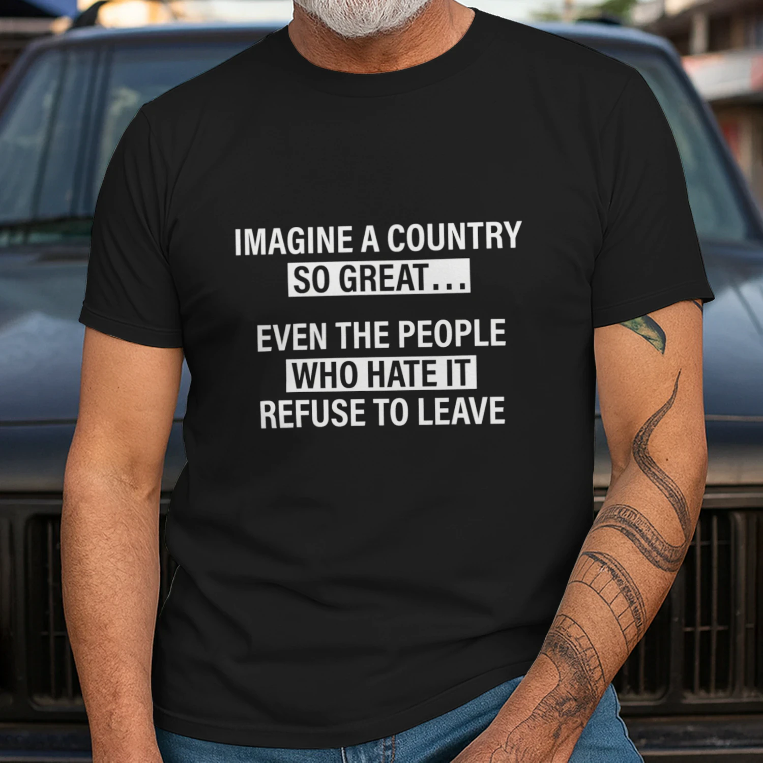 Imagine a Country So Great Even the People Shirt