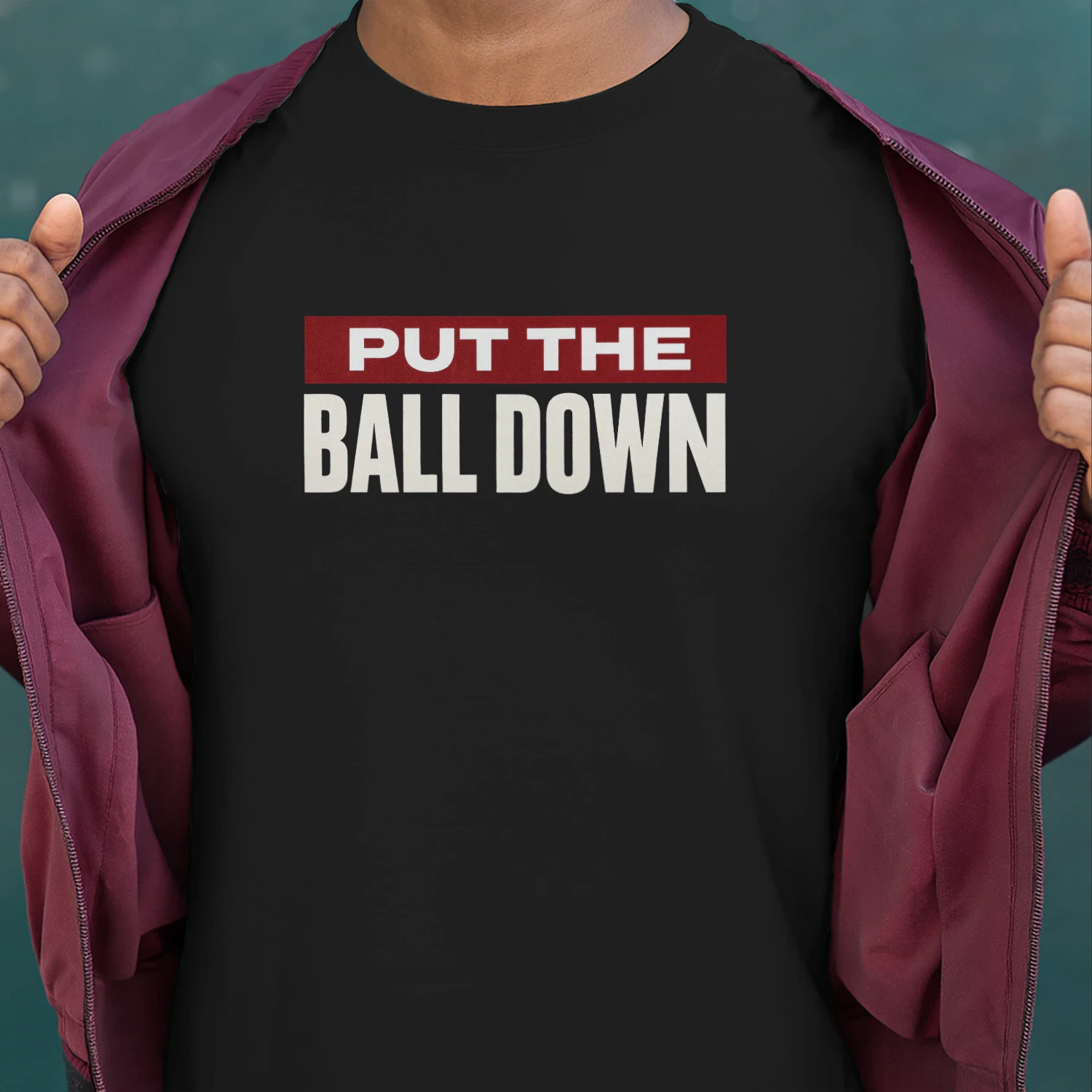 Johnson Put The Ball Down Shirt