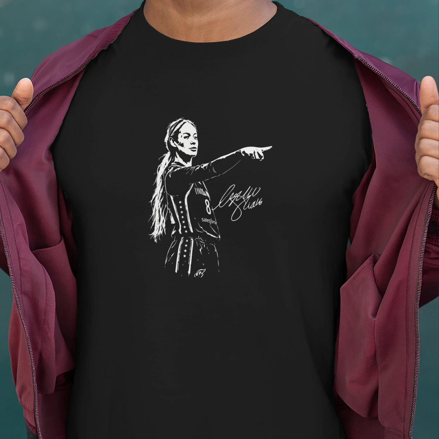 Connor McCaffery Sophie Cunningham Pointing Shirt