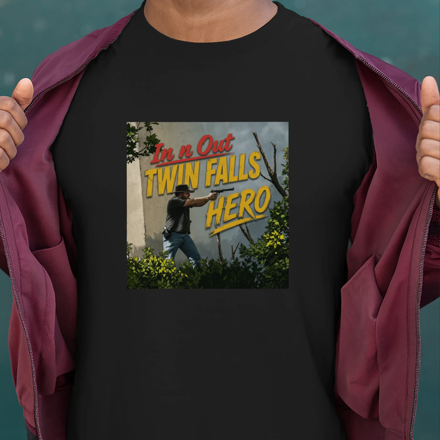 In N Out Twin Falls Hero Shirt