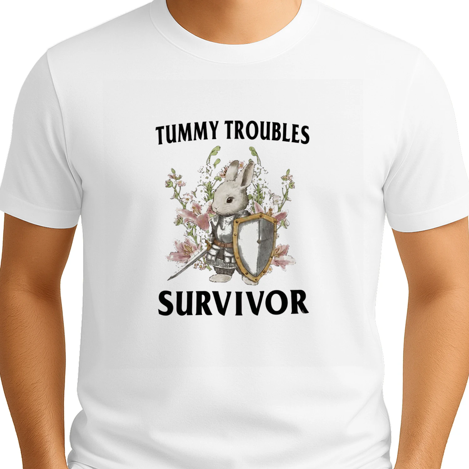 Kate Beckinsale Tummy Troubles Survivor Shirt