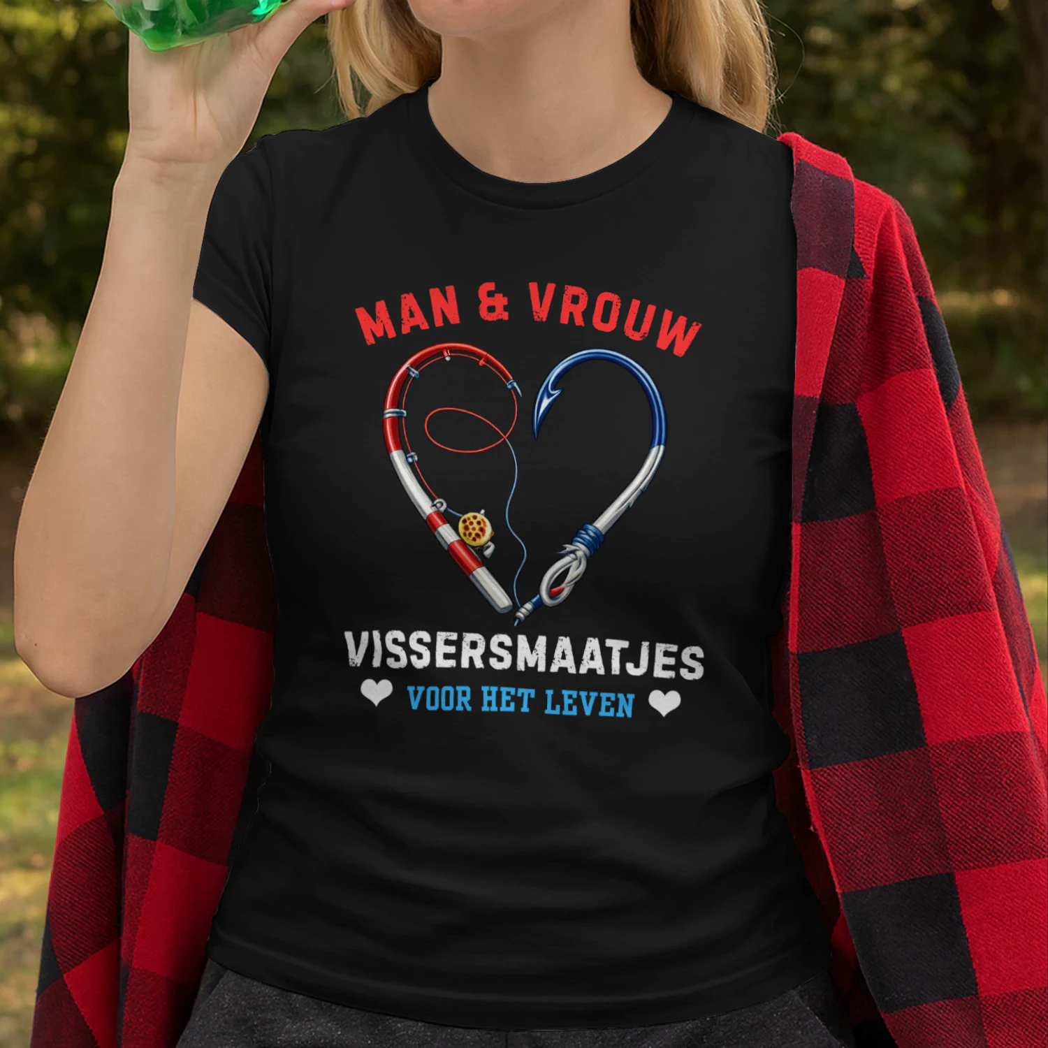 MAN & VROUW VISSERSMAATJES VOOR HET LEVEN...