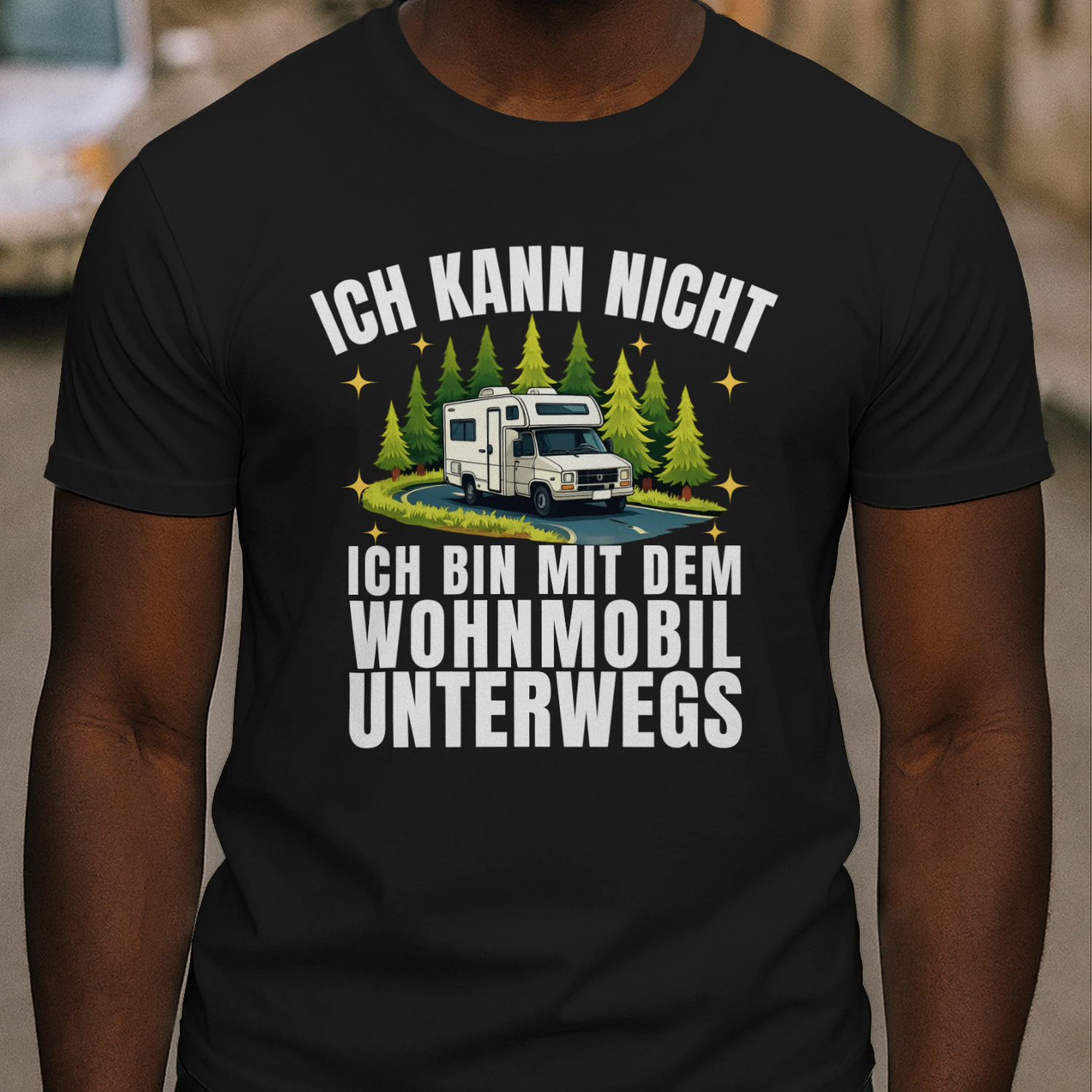 ICH KANN NICHT, ICH BIN MIT DEM WOHNMOBIL UNTERWEGS...