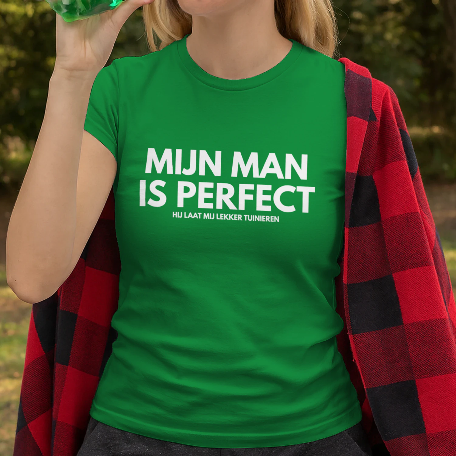 Mijn man is perfect....