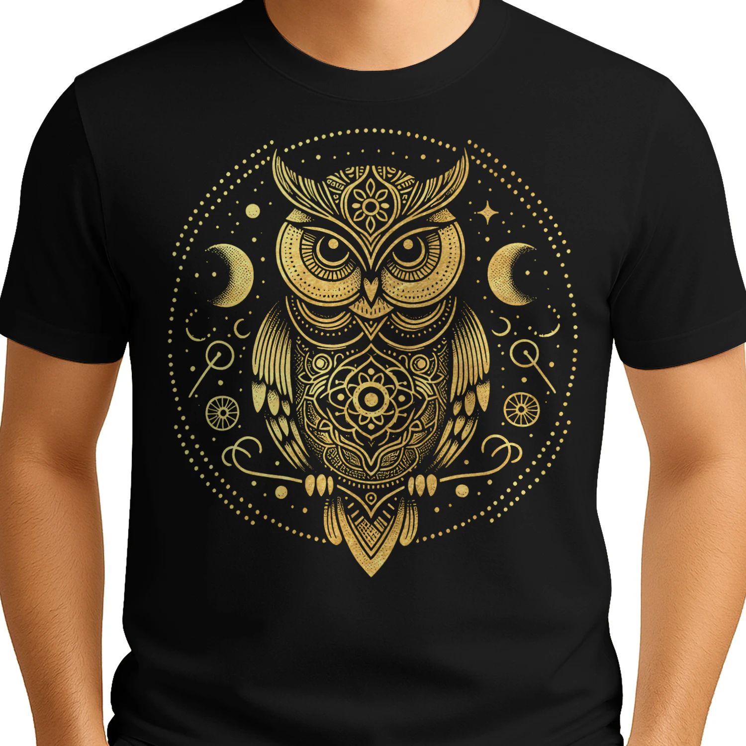 Golden Moon Owl