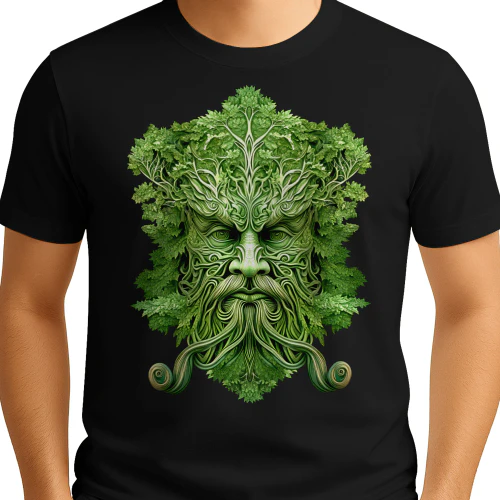 Vibrant Forest Spirit