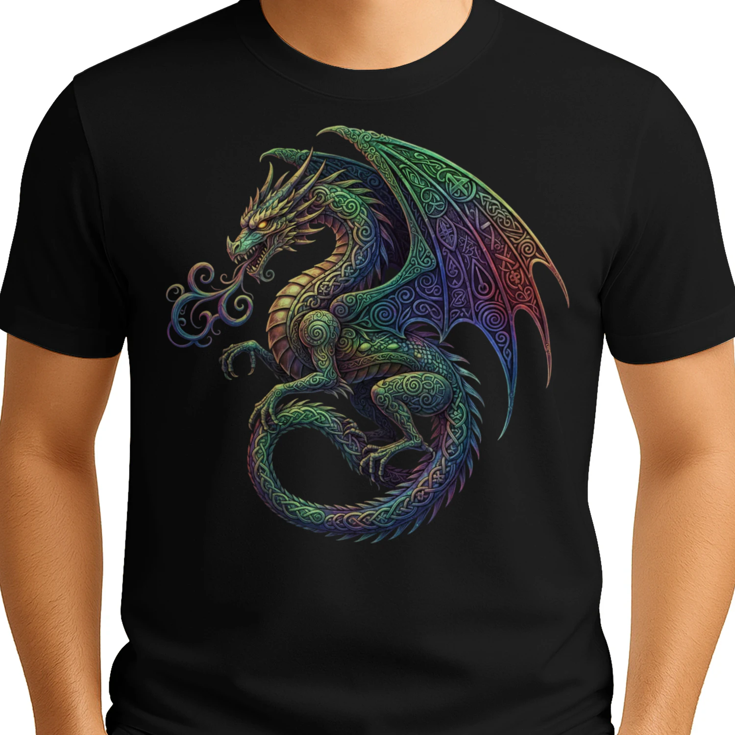 Prismatic Viking Dragon
